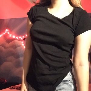 Simple black t-shirt